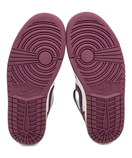 NIKE（ナイキ）NIKE (ナイキ) WMNS AIR JORDAN 1 LOW パープル×ホワイト サイズ:US11(ウィメンズサイズ)の古着・服飾アイテム
