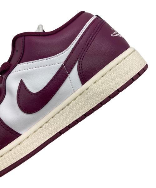 NIKE（ナイキ）NIKE (ナイキ) WMNS AIR JORDAN 1 LOW パープル×ホワイト サイズ:US11(ウィメンズサイズ)の古着・服飾アイテム