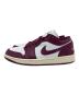 NIKE (ナイキ) WMNS AIR JORDAN 1 LOW パープル×ホワイト サイズ:US11(ウィメンズサイズ)：7000円