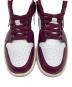中古・古着 NIKE (ナイキ) WMNS AIR JORDAN 1 LOW パープル×ホワイト サイズ:US11(ウィメンズサイズ)：7000円
