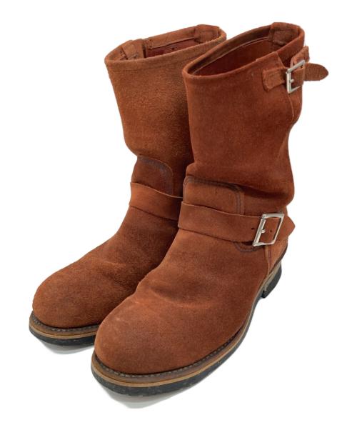 RED WING（レッドウィング）RED WING (レッドウィング) エンジニアブーツ ブラウン サイズ:8 1/2 Dの古着・服飾アイテム
