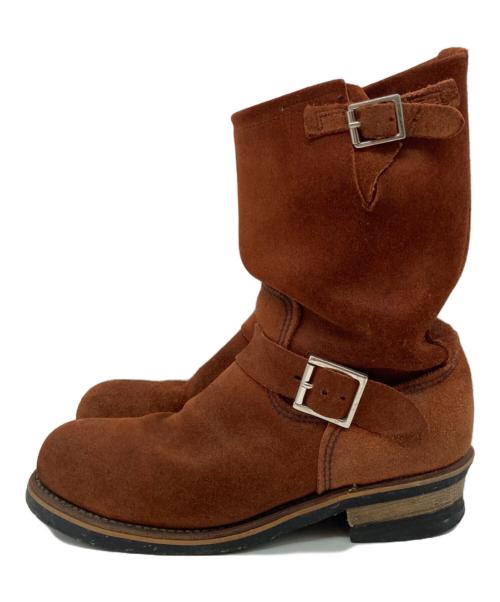 RED WING（レッドウィング）RED WING (レッドウィング) エンジニアブーツ ブラウン サイズ:8 1/2 Dの古着・服飾アイテム