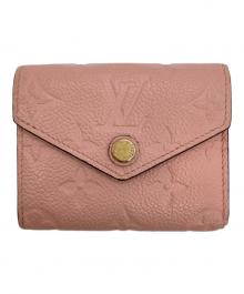 LOUIS VUITTON（ルイ ヴィトン）の古着「ポルトフォイユ・ゾエ」｜ピンク