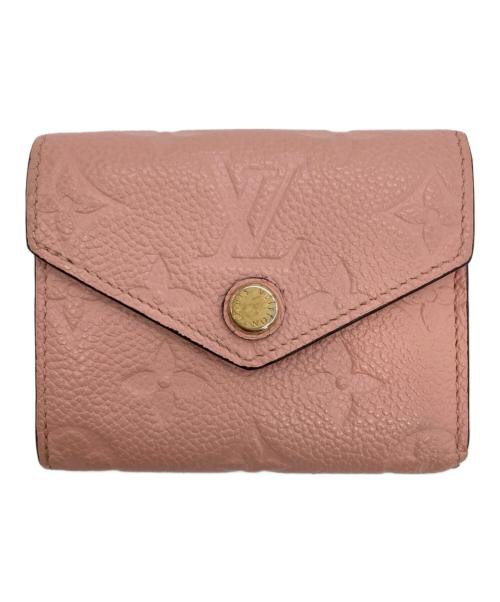 LOUIS VUITTON（ルイ ヴィトン）LOUIS VUITTON (ルイ ヴィトン) ポルトフォイユ・ゾエ ピンクの古着・服飾アイテム