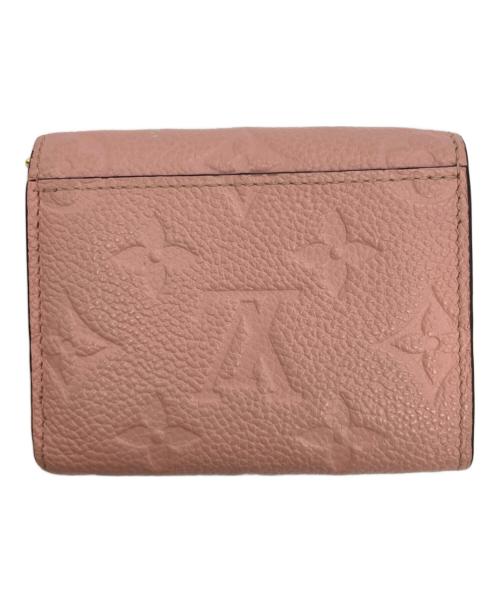 LOUIS VUITTON（ルイ ヴィトン）LOUIS VUITTON (ルイ ヴィトン) ポルトフォイユ・ゾエ ピンクの古着・服飾アイテム