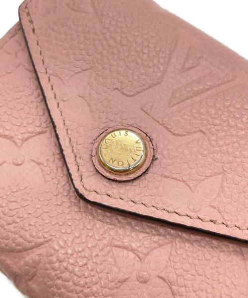 LOUIS VUITTON（ルイ ヴィトン）LOUIS VUITTON (ルイ ヴィトン) ポルトフォイユ・ゾエ ピンクの古着・服飾アイテム