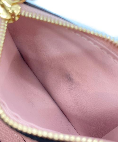 LOUIS VUITTON（ルイ ヴィトン）LOUIS VUITTON (ルイ ヴィトン) ポルトフォイユ・ゾエ ピンクの古着・服飾アイテム