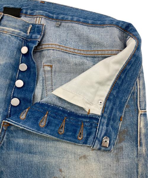 DIOR HOMME（ディオール オム）DIOR HOMME (ディオール オム) ダーティ加工デニムパンツ インディゴ サイズ:29の古着・服飾アイテム