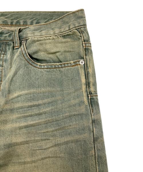 DIOR HOMME（ディオール オム）DIOR HOMME (ディオール オム) Stripアイスブルー爪痕デニムパンツ インディゴ サイズ:28の古着・服飾アイテム