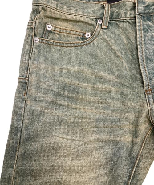 DIOR HOMME（ディオール オム）DIOR HOMME (ディオール オム) Stripアイスブルー爪痕デニムパンツ インディゴ サイズ:28の古着・服飾アイテム