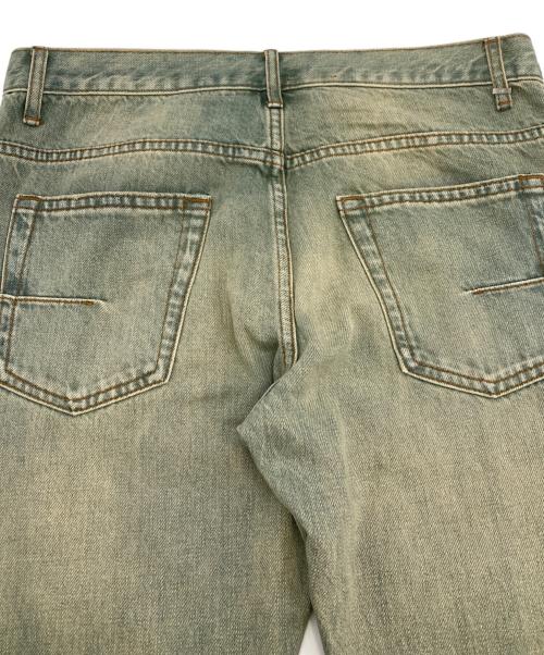 DIOR HOMME（ディオール オム）DIOR HOMME (ディオール オム) Stripアイスブルー爪痕デニムパンツ インディゴ サイズ:28の古着・服飾アイテム
