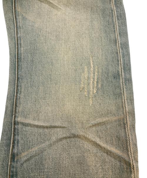 DIOR HOMME（ディオール オム）DIOR HOMME (ディオール オム) Stripアイスブルー爪痕デニムパンツ インディゴ サイズ:28の古着・服飾アイテム