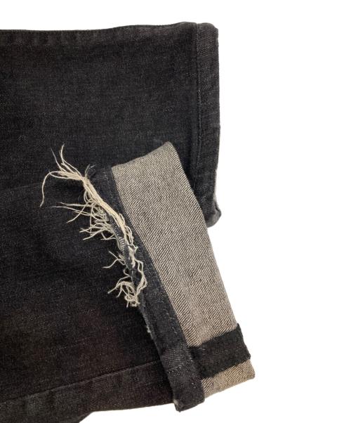 BALMAIN（バルマン）BALMAIN (バルマン) ベイカーデニムパンツ ブラック サイズ:31の古着・服飾アイテム