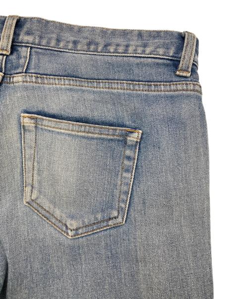 Saint Laurent Paris（サンローランパリ）Saint Laurent Paris (サンローランパリ) ウォッシュドスキニーデニムパンツ インディゴ サイズ:27の古着・服飾アイテム