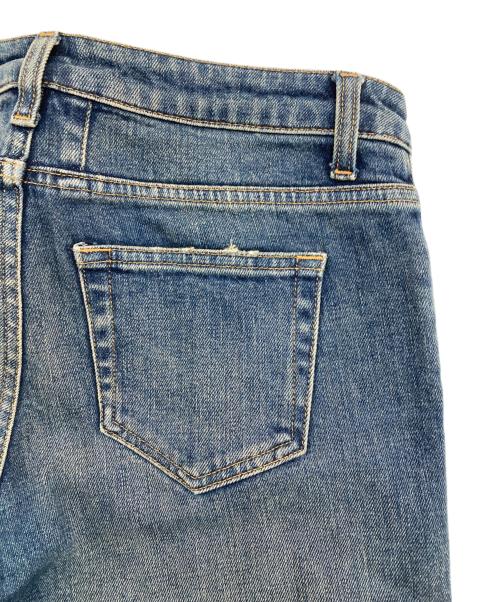 Saint Laurent Paris（サンローランパリ）Saint Laurent Paris (サンローランパリ) ウォッシュドスキニーデニムパンツ インディゴ サイズ:27の古着・服飾アイテム