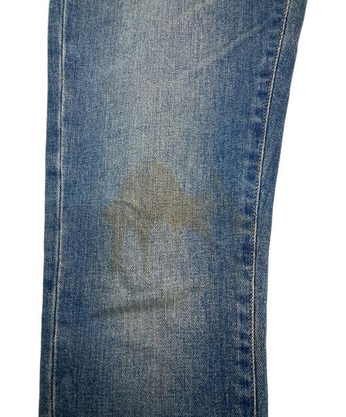 Saint Laurent Paris（サンローランパリ）Saint Laurent Paris (サンローランパリ) ウォッシュドスキニーデニムパンツ インディゴ サイズ:27の古着・服飾アイテム