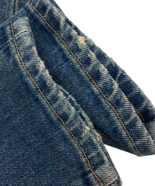 Saint Laurent Paris（サンローランパリ）Saint Laurent Paris (サンローランパリ) ウォッシュドスキニーデニムパンツ インディゴ サイズ:27の古着・服飾アイテム