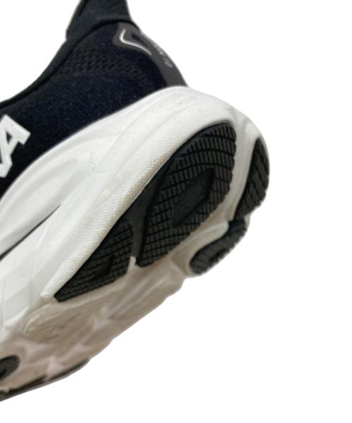 HOKAONEONE（ホカオネオネ）HOKAONEONE (ホカオネオネ) W CLIFTON 10 ホワイト×ブラック サイズ:US7.5Bの古着・服飾アイテム