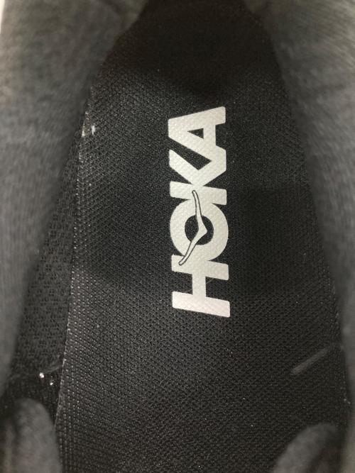 HOKAONEONE（ホカオネオネ）HOKAONEONE (ホカオネオネ) W CLIFTON 10 ホワイト×ブラック サイズ:US7.5Bの古着・服飾アイテム