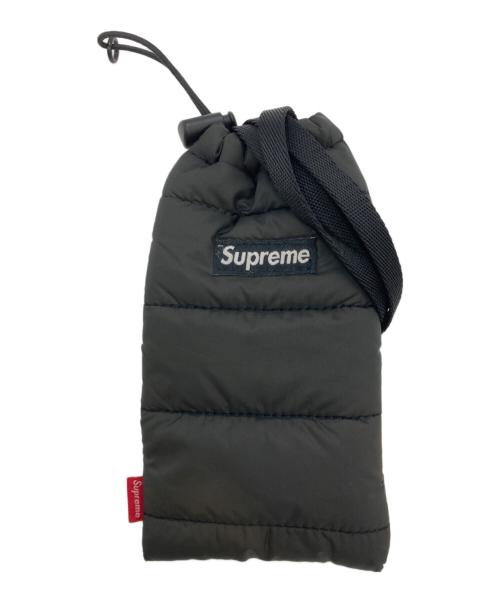 SUPREME（シュプリーム）SUPREME (シュプリーム) PUFFER NECK POUCH ブラックの古着・服飾アイテム
