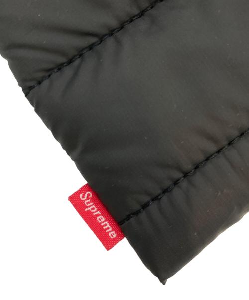 SUPREME（シュプリーム）SUPREME (シュプリーム) PUFFER NECK POUCH ブラックの古着・服飾アイテム
