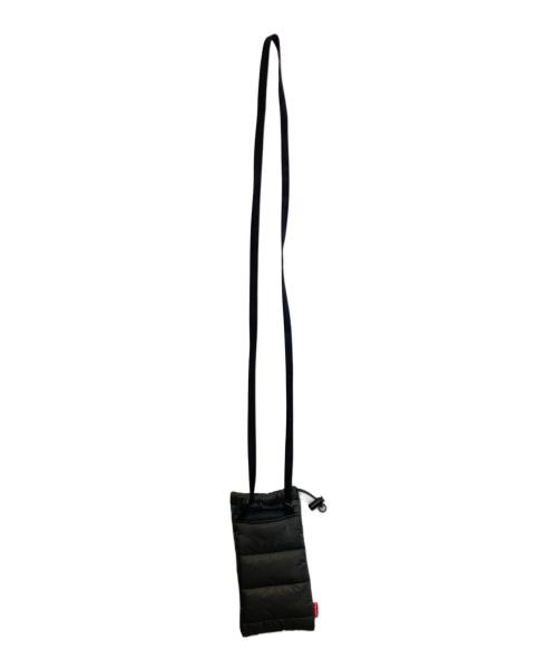 SUPREME（シュプリーム）SUPREME (シュプリーム) PUFFER NECK POUCH ブラックの古着・服飾アイテム