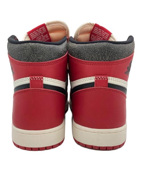 NIKE（ナイキ）NIKE (ナイキ) AIR JORDAN 1 RETRO HIGH OG レッド×ホワイト サイズ:US10.5 未使用品の古着・服飾アイテム