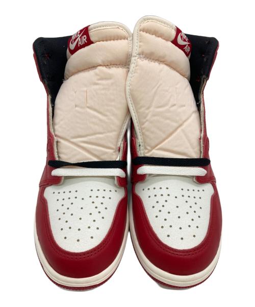 NIKE（ナイキ）NIKE (ナイキ) AIR JORDAN 1 RETRO HIGH OG レッド×ホワイト サイズ:US10.5 未使用品の古着・服飾アイテム