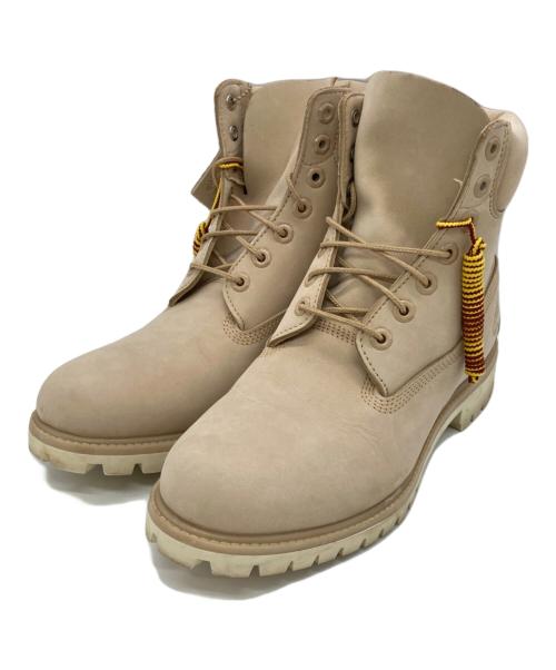 Timberland（ティンバーランド）Timberland (ティンバーランド) 6INCH PREMIUM BOOT ベージュ サイズ:9Wの古着・服飾アイテム