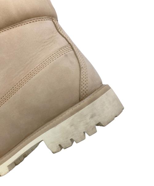 Timberland（ティンバーランド）Timberland (ティンバーランド) 6INCH PREMIUM BOOT ベージュ サイズ:9Wの古着・服飾アイテム