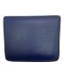 WILDSWANS (ワイルドスワンズ) コンパクトウォレット ネイビー×ブラック：25000円