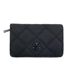 TORY BURCH（トリーバーチ）の古着「キルティングウォレット」｜ブラック