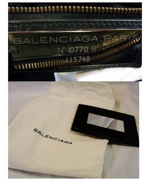 BALENCIAGA（バレンシアガ）BALENCIAGA(バレンシアガ)エディターズバッグ THE CITY(ザ・シティ)SIZEM ブラックの古着・服飾アイテム