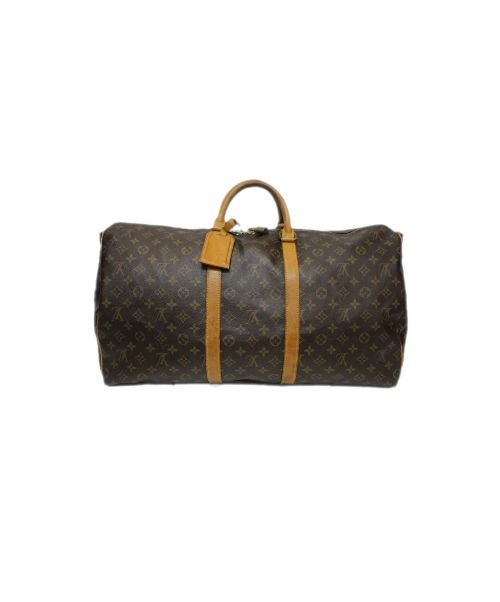 LOUIS VUITTON（ルイ ヴィトン）LOUIS VUITTON (ルイヴィトン) キーポル・バンドリエール55 ブラウン サイズ:55  モノグラム・キーポル・バンドリエール55 M41414 VI0942の古着・服飾アイテム