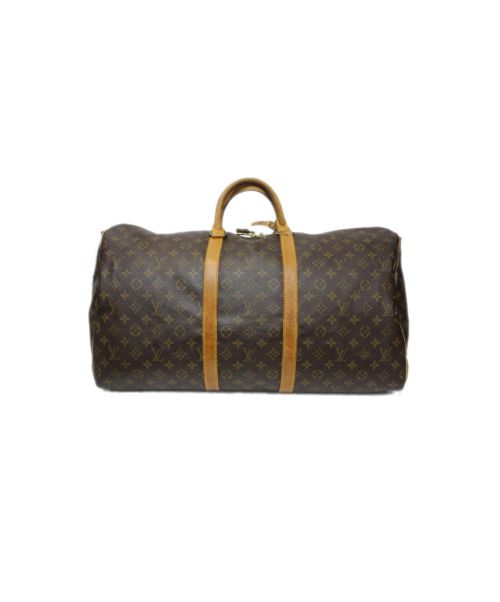 LOUIS VUITTON（ルイ ヴィトン）LOUIS VUITTON (ルイヴィトン) キーポル・バンドリエール55 ブラウン サイズ:55  モノグラム・キーポル・バンドリエール55 M41414 VI0942の古着・服飾アイテム