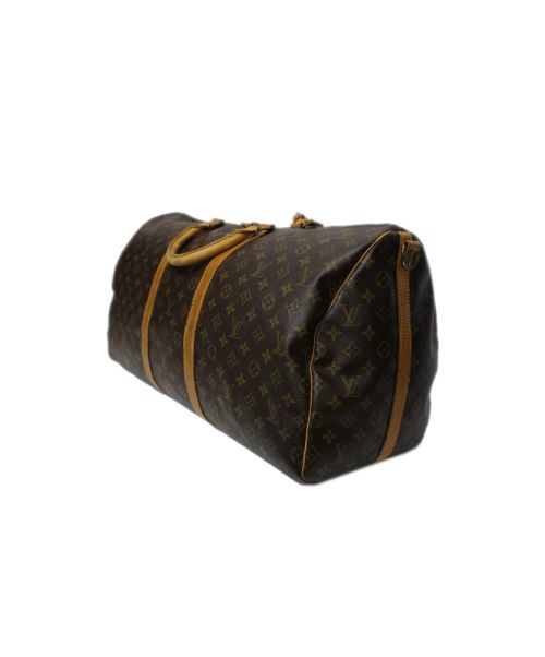 LOUIS VUITTON（ルイ ヴィトン）LOUIS VUITTON (ルイヴィトン) キーポル・バンドリエール55 ブラウン サイズ:55  モノグラム・キーポル・バンドリエール55 M41414 VI0942の古着・服飾アイテム