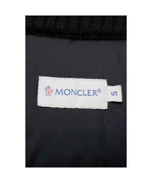 MONCLER（モンクレール）MONCLER (モンクレール) 切替ニットジャケット サイズ:S ?の古着・服飾アイテム