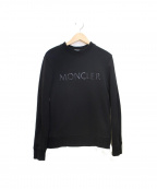 MONCLERモンクレール）の古着「ロゴスウェット」｜ブラック