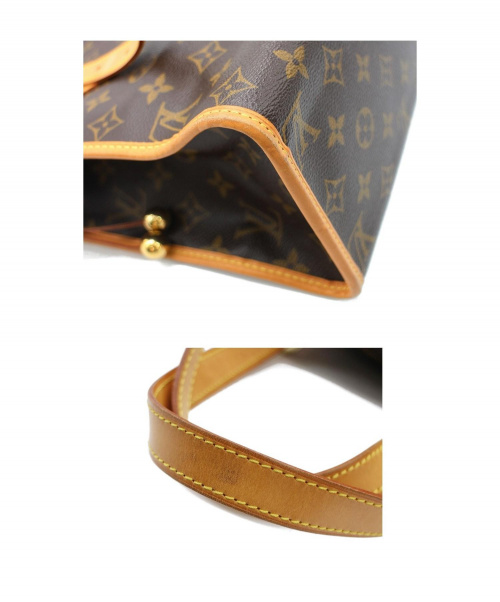 LOUIS VUITTON（ルイ ヴィトン）LOUIS VUITTON (ルイヴィトン) ポパンクール・オ ベージュ サイズ:- モノグラム M40007 fl1006の古着・服飾アイテム