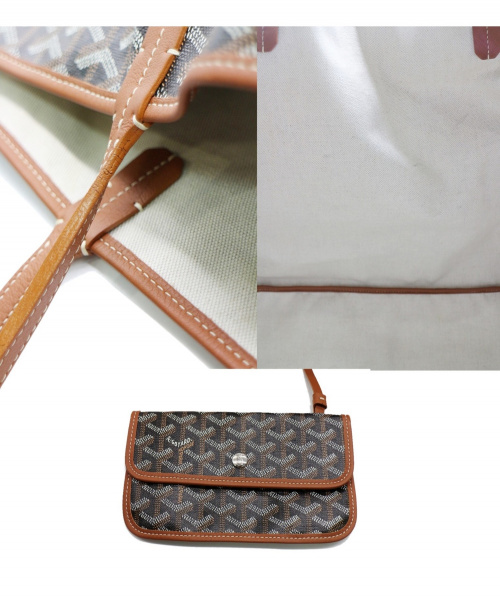 GOYARD（ゴヤール）GOYARD (ゴヤール) トートバッグ ブラウン VAE020169の古着・服飾アイテム