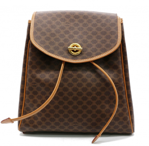 CELINE（セリーヌ）CELINE (セリーヌ) リュック ブラウン マカダムの古着・服飾アイテム