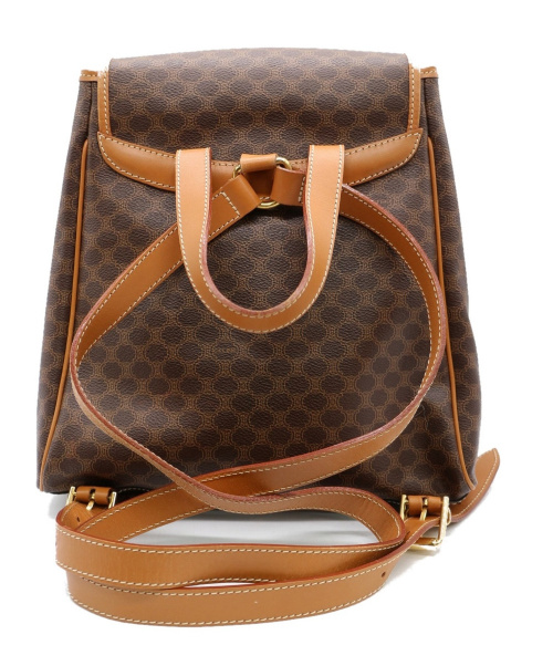 CELINE（セリーヌ）CELINE (セリーヌ) リュック ブラウン マカダムの古着・服飾アイテム