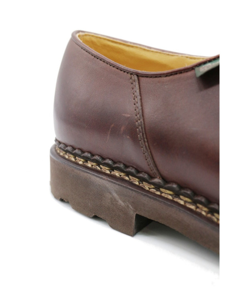 PARABOOT（パラブーツ）PARABOOT (パラブーツ) チロリアンシューズ ブラウン サイズ:41/2の古着・服飾アイテム