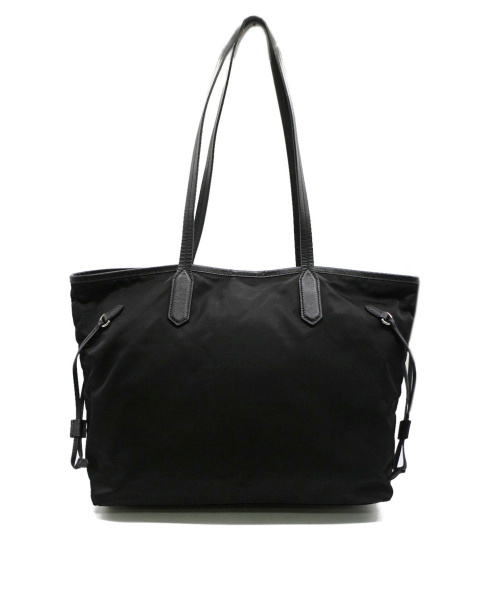 PRADA（プラダ）PRADA (プラダ) TESSUTOナイロントートバッグ ブラック BR3924 25の古着・服飾アイテム