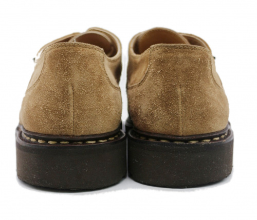 PARABOOT（パラブーツ）PARABOOT (パラブーツ) スウェードアヴィニヨンUチップシューズ ベージュ サイズ:7の古着・服飾アイテム