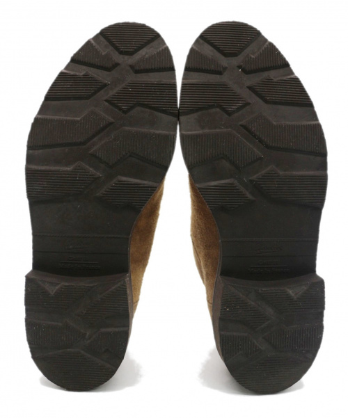 PARABOOT（パラブーツ）PARABOOT (パラブーツ) スウェードアヴィニヨンUチップシューズ ベージュ サイズ:7の古着・服飾アイテム