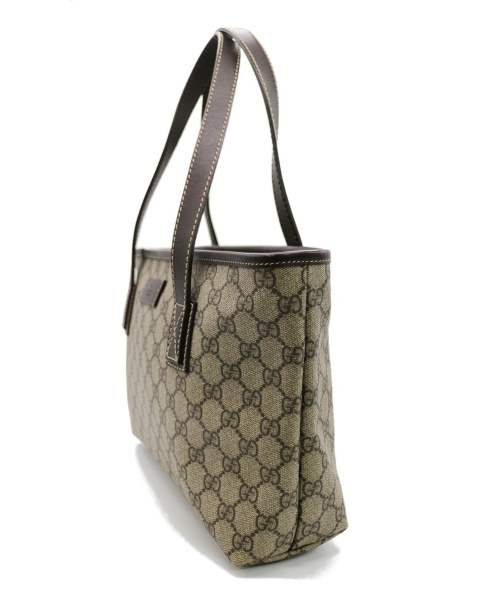 GUCCI（グッチ）GUCCI (グッチ) ハンドバッグ ベージュ 211138 002123の古着・服飾アイテム