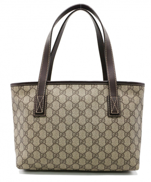 GUCCI（グッチ）GUCCI (グッチ) ハンドバッグ ベージュ 211138 002123の古着・服飾アイテム