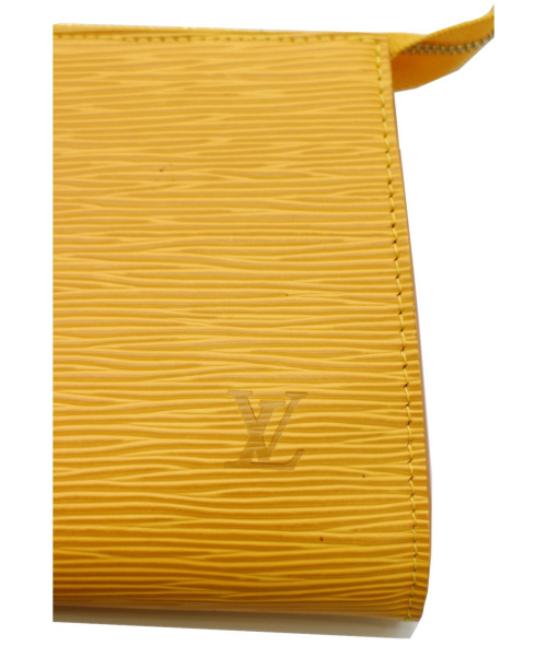 LOUIS VUITTON（ルイ ヴィトン）LOUIS VUITTON (ルイヴィトン) ポシェットアクセソワールジョーヌ イエロー サイズ:- エピ M52959 AR1013の古着・服飾アイテム