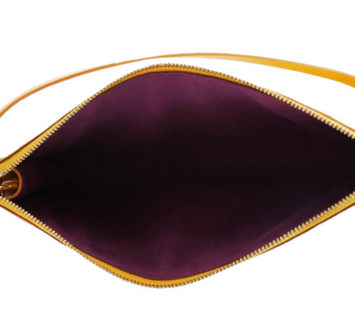 LOUIS VUITTON（ルイ ヴィトン）LOUIS VUITTON (ルイヴィトン) ポシェットアクセソワールジョーヌ イエロー サイズ:- エピ M52959 AR1013の古着・服飾アイテム